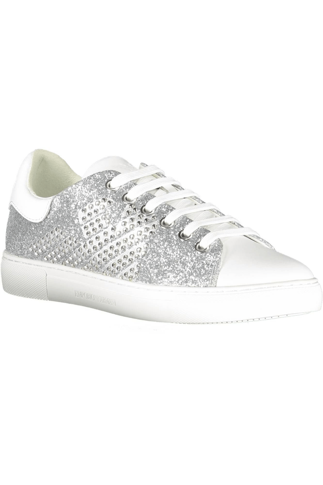 114EMPORIO ARMANI CALZATURA SPORTIVA DONNA ARGENTO