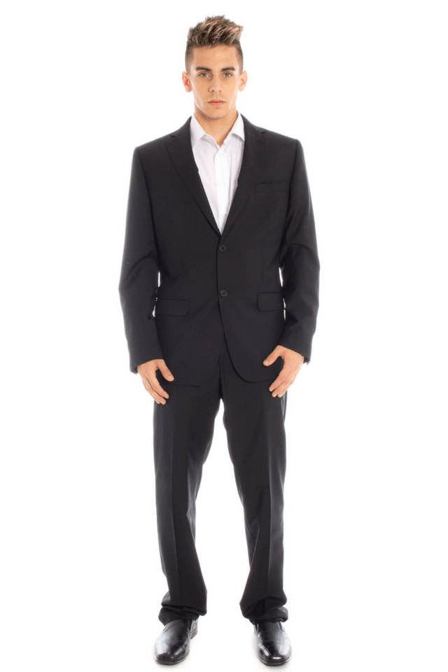 VALENTINO ABITO CLASSICO UOMO NERO