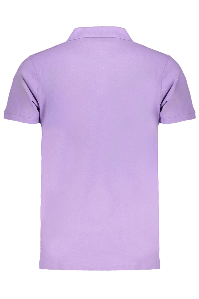 9542NORWAY 1963 POLO MANICHE CORTE UOMO VIOLA