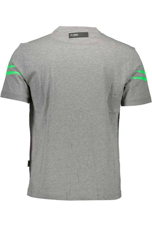 1206PLEIN SPORT T-SHIRT MANICHE CORTE UOMO GRIGIO