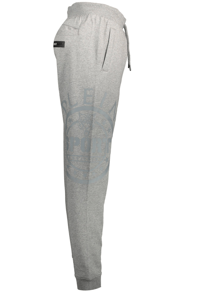 1475PLEIN SPORT PANTALONE UOMO GRIGIO