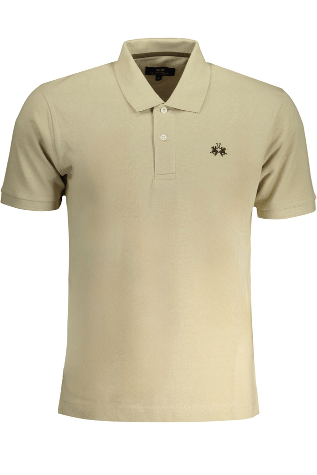 9047LA MARTINA POLO MANICHE CORTE UOMO BEIGE