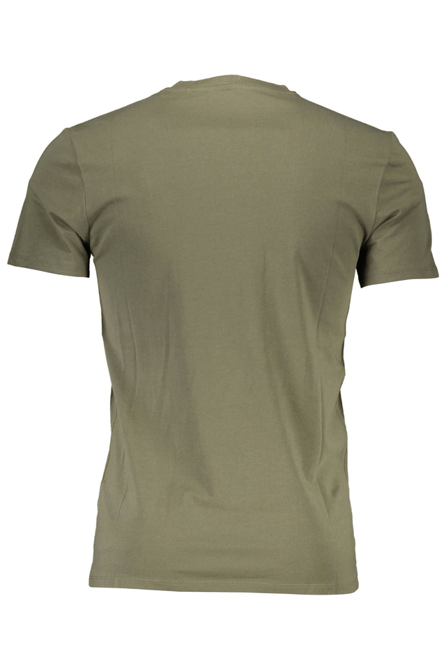798GUESS JEANS T-SHIRT MANICHE CORTE UOMO VERDE