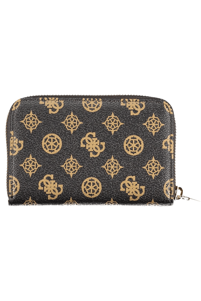 10469GUESS JEANS PORTAFOGLIO DONNA MARRONE