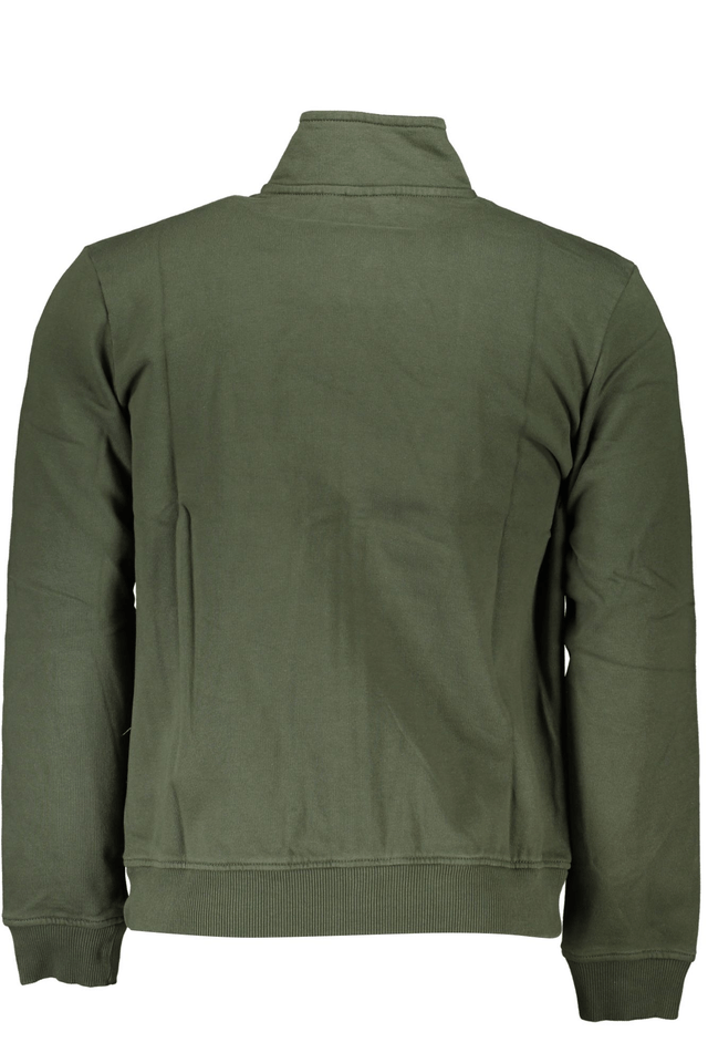 5710NAPAPIJRI FELPA CON ZIP UOMO VERDE