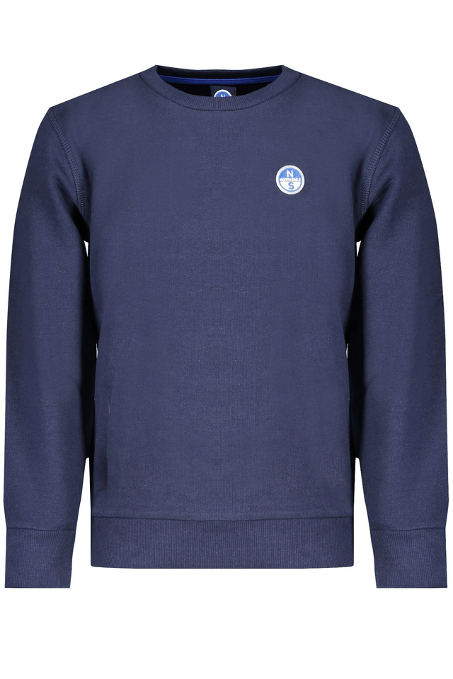 8615NORTH SAILS FELPA SENZA ZIP BAMBINO BLU