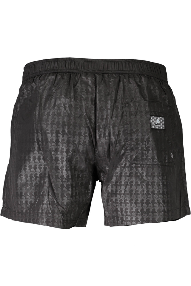 KARL LAGERFELD BEACHWEAR COSTUME PARTE SOTTO UOMO NERO