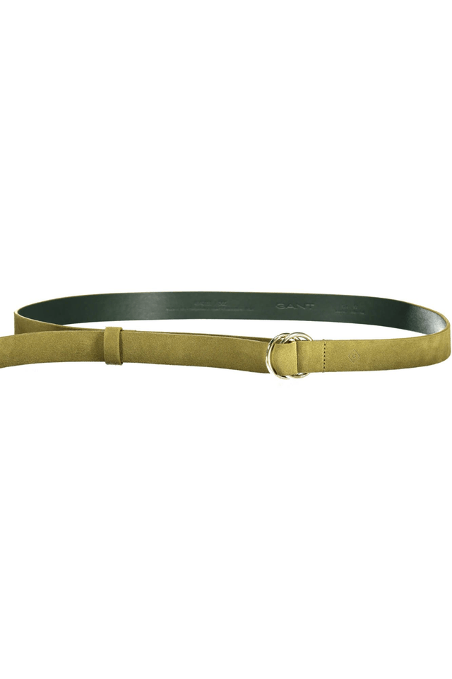 2143GANT CINTURA IN PELLE DONNA VERDE