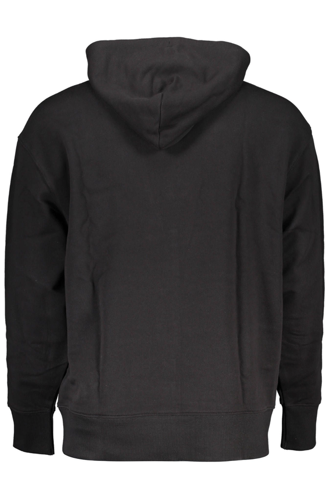 4668TOMMY HILFIGER FELPA SENZA ZIP UOMO NERO