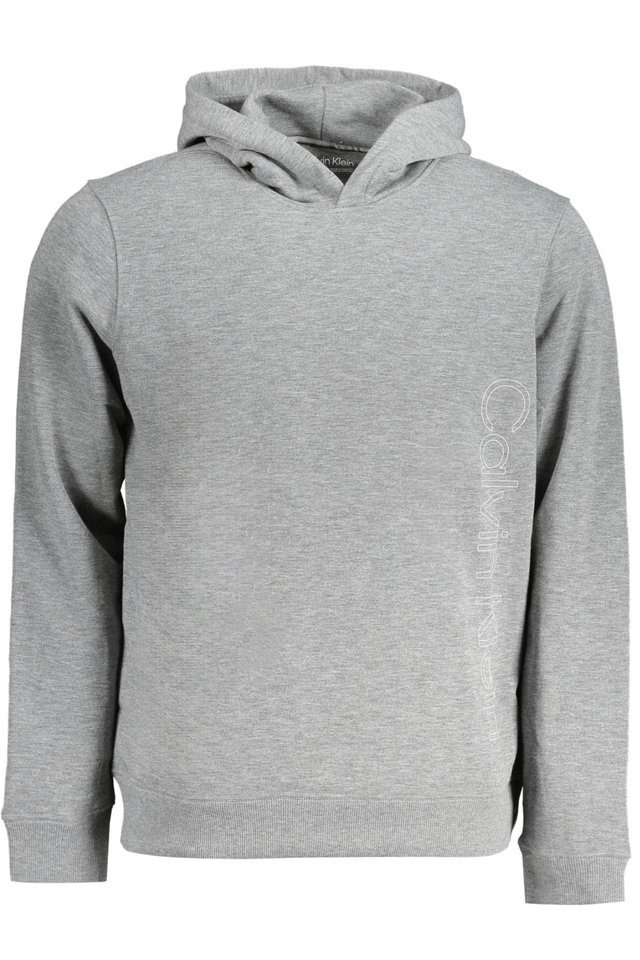 10557CALVIN KLEIN FELPA SENZA ZIP UOMO GRIGIO