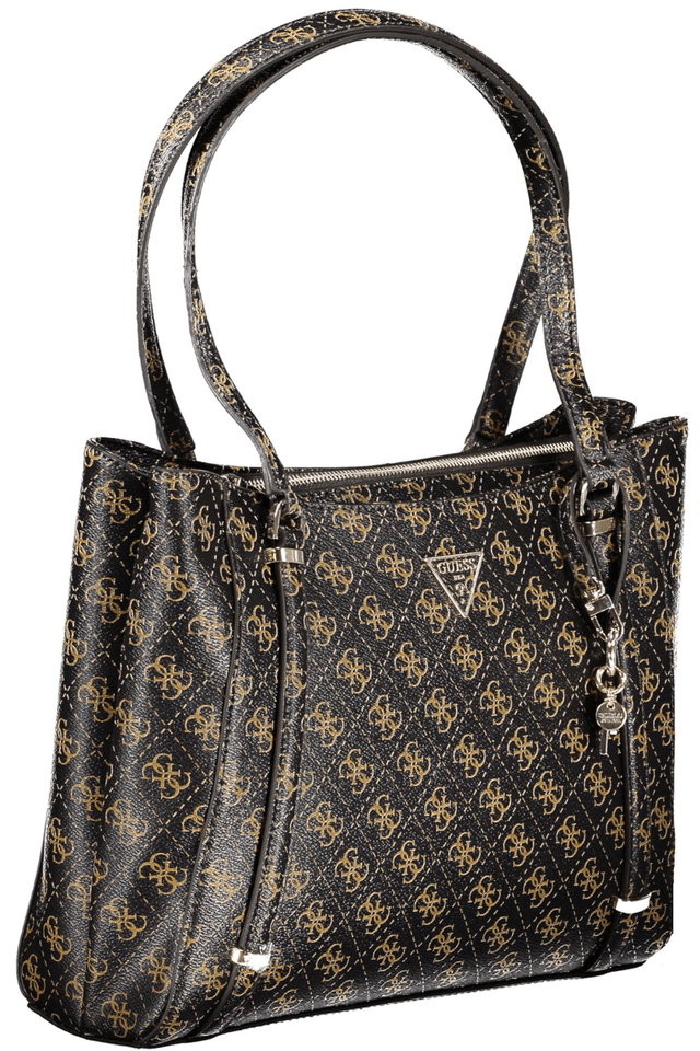 10455GUESS JEANS BORSA DONNA MARRONE