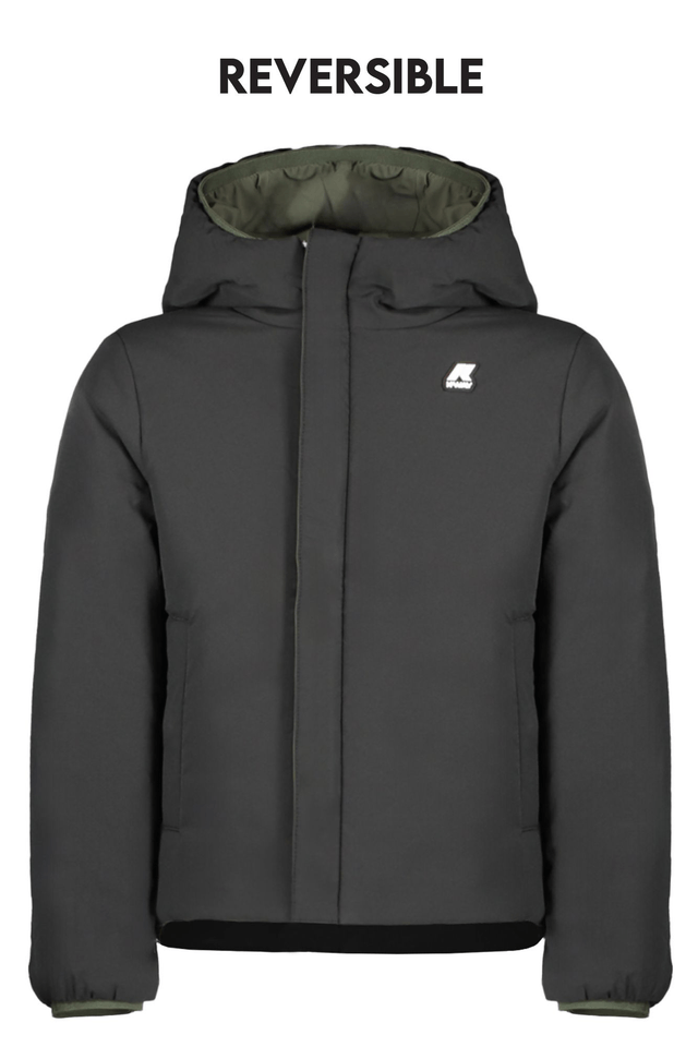 K-WAY GIUBBOTTO BAMBINO VERDE