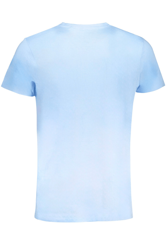 9585GIAN MARCO VENTURI T-SHIRT MANICHE CORTE UOMO AZZURRO