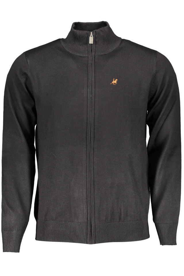 2401U.S. GRAND POLO CARDIGAN UOMO NERO