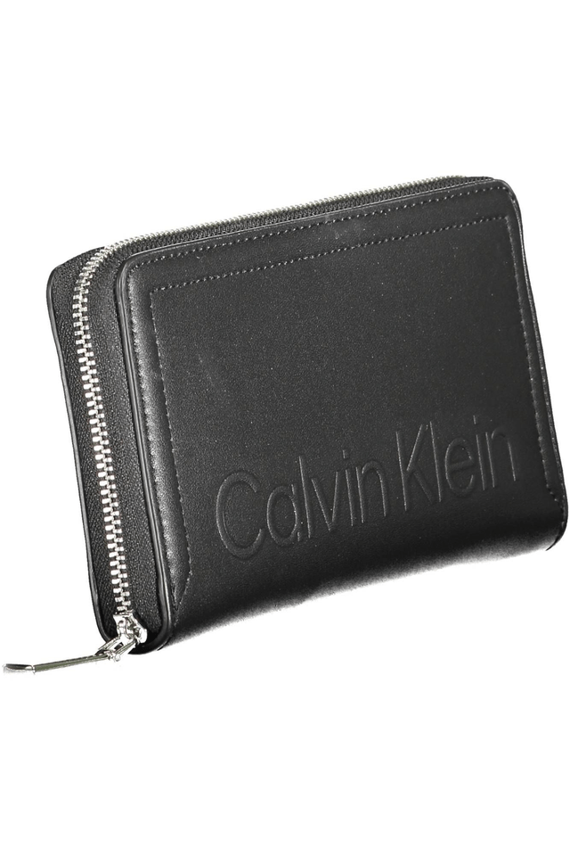 2075CALVIN KLEIN PORTAFOGLIO DONNA NERO