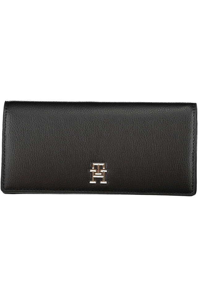 3748TOMMY HILFIGER PORTAFOGLIO DONNA NERO