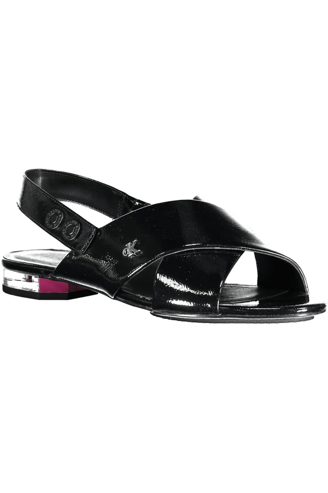 801CALVIN KLEIN CALZATURA SANDALO DONNA NERO