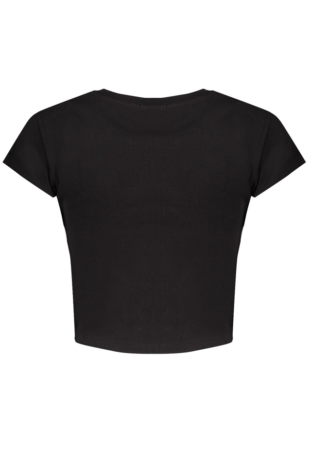 CALVIN KLEIN T-SHIRT MANICHE CORTE DONNA NERO