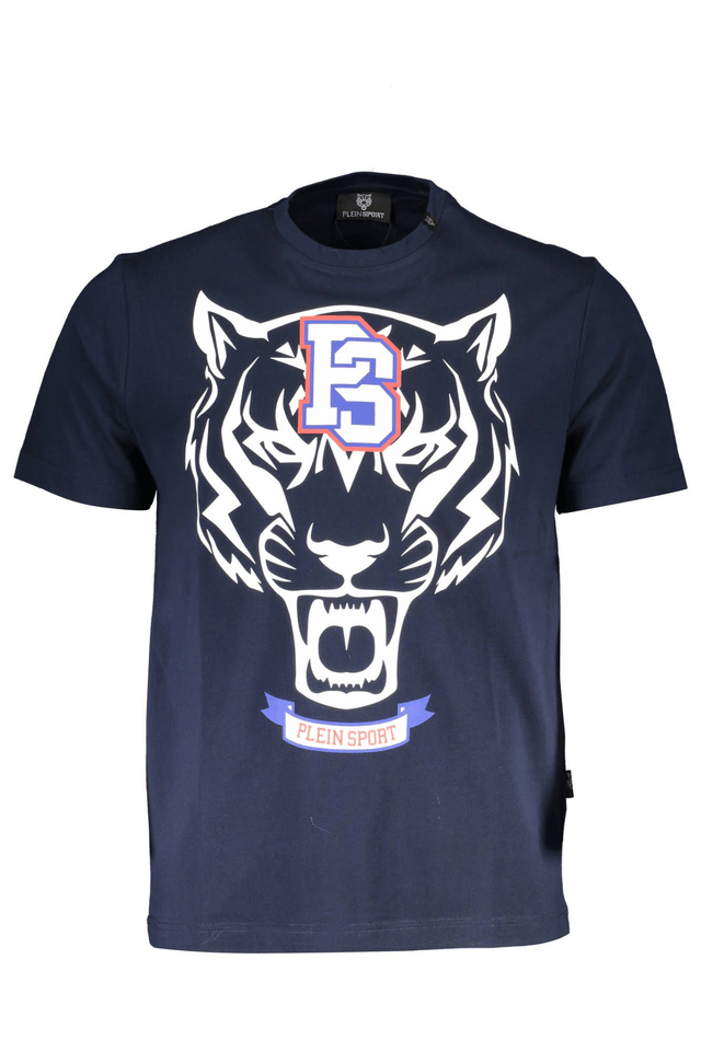 1329PLEIN SPORT T-SHIRT MANICHE CORTE UOMO BLU