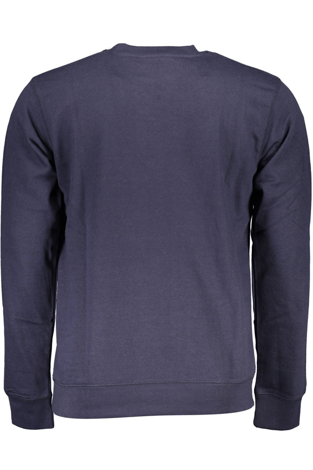 4008GIAN MARCO VENTURI FELPA SENZA ZIP UOMO BLU