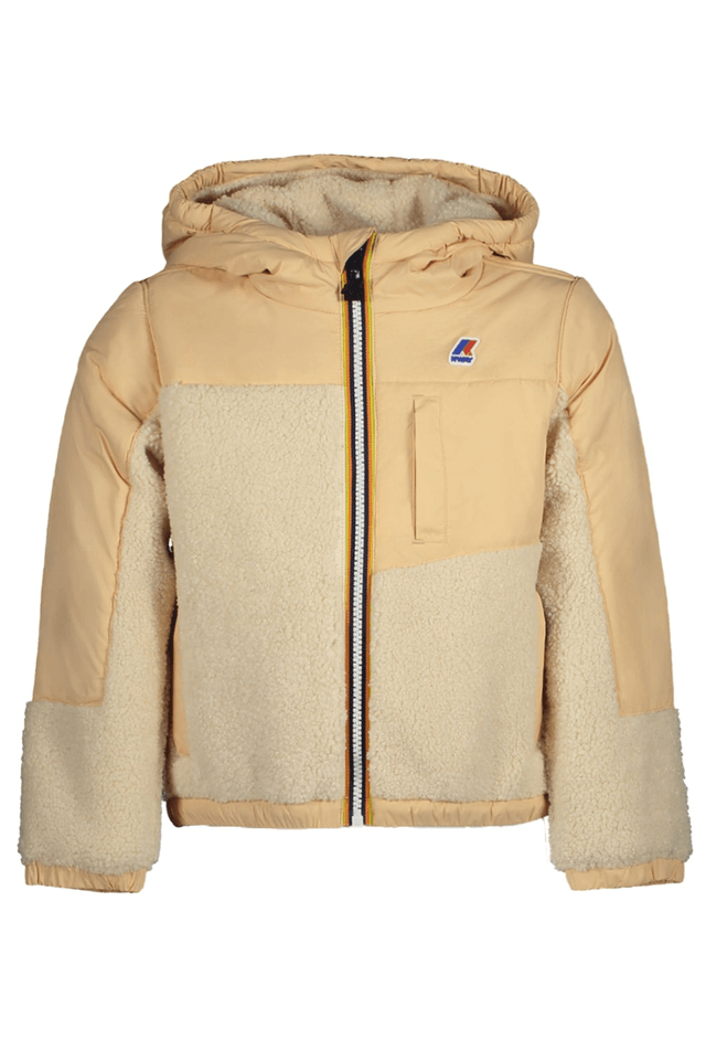 9109K-WAY GIUBBOTTO BAMBINA BEIGE