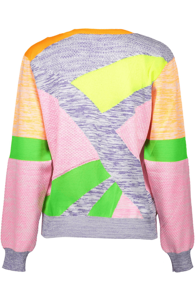 356LOVE MOSCHINO MAGLIA DONNA MULTICOLORE