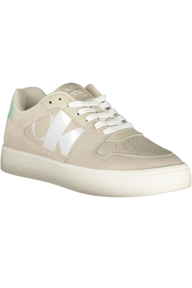 9862CALVIN KLEIN CALZATURA SPORTIVA DONNA BEIGE