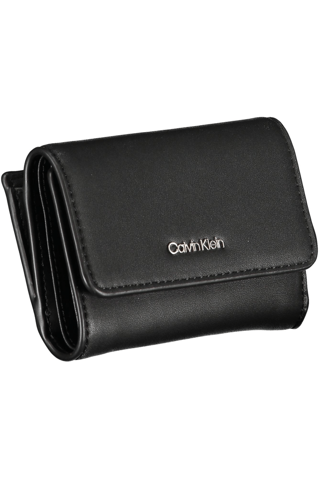 6328CALVIN KLEIN PORTAFOGLIO DONNA NERO