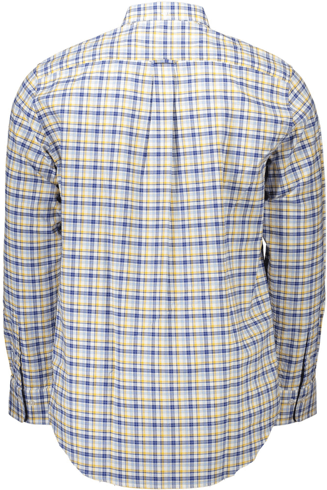 1128GANT CAMICIA MANICHE LUNGHE UOMO GIALLO