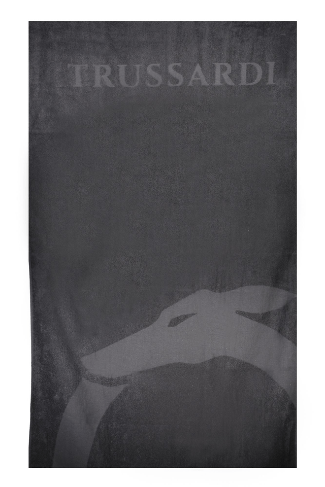 8382TRUSSARDI JEANS TELO MARE UOMO NERO