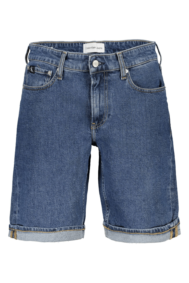 8423CALVIN KLEIN JEANS SHORT UOMO BLU