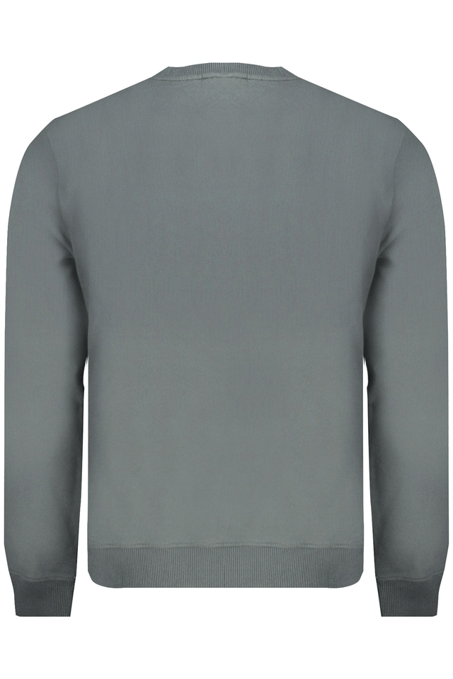 9924NAPAPIJRI FELPA SENZA ZIP UOMO VERDE