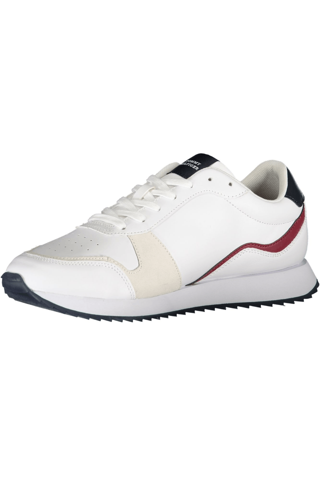 8066TOMMY HILFIGER CALZATURA SPORTIVA UOMO BIANCO