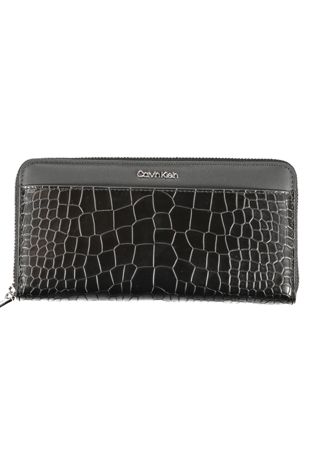 9463CALVIN KLEIN PORTAFOGLIO DONNA NERO