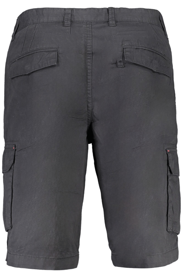 9532NORWAY 1963 PANTALONE BERMUDA UOMO NERO