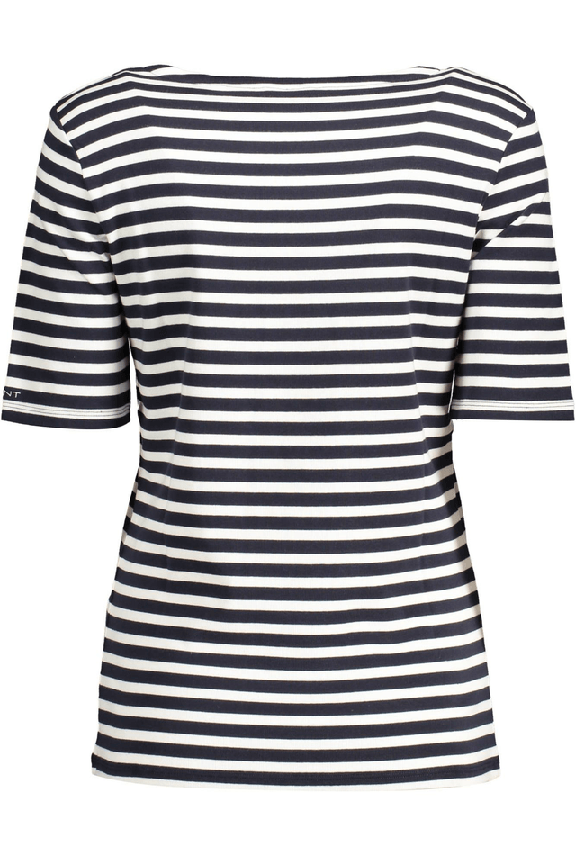 2141GANT T-SHIRT MANICHE CORTE DONNA BLU