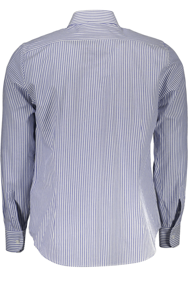1843LA MARTINA CAMICIA MANICHE LUNGHE UOMO BLU