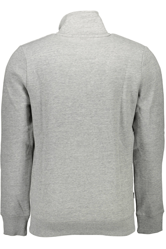 1267SUPERDRY FELPA CON ZIP UOMO GRIGIO