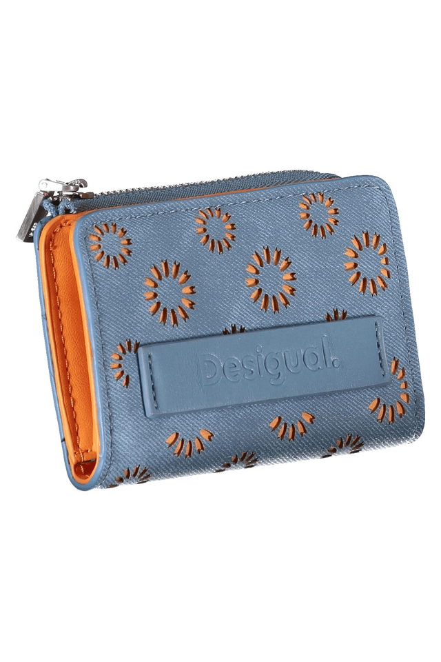DESIGUAL PORTAFOGLIO DONNA AZZURRO