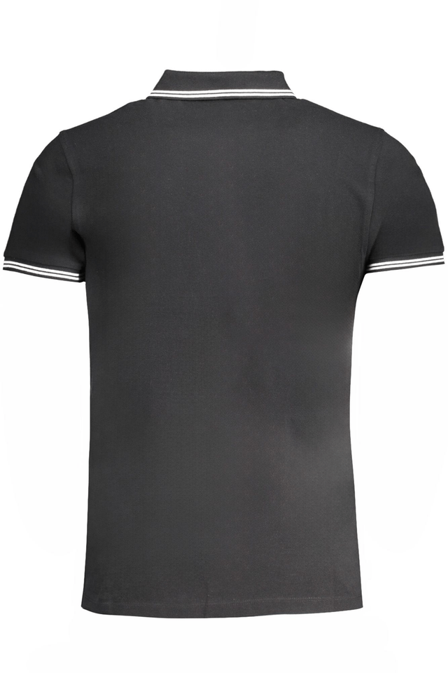 9730CAVALLI CLASS POLO MANICHE CORTE UOMO NERO