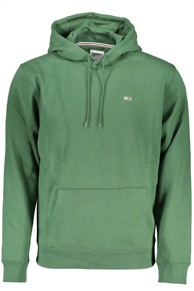 6386TOMMY HILFIGER FELPA SENZA ZIP UOMO VERDE