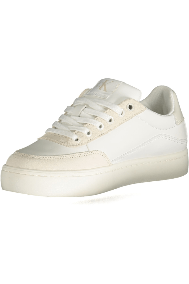 9868CALVIN KLEIN CALZATURA SPORTIVA DONNA BIANCO