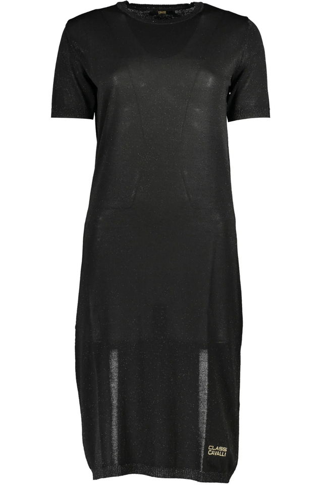 4066CAVALLI CLASS ABITO CORTO DONNA NERO