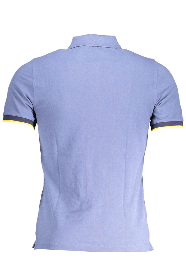 9172K-WAY POLO MANICHE CORTE UOMO BLU
