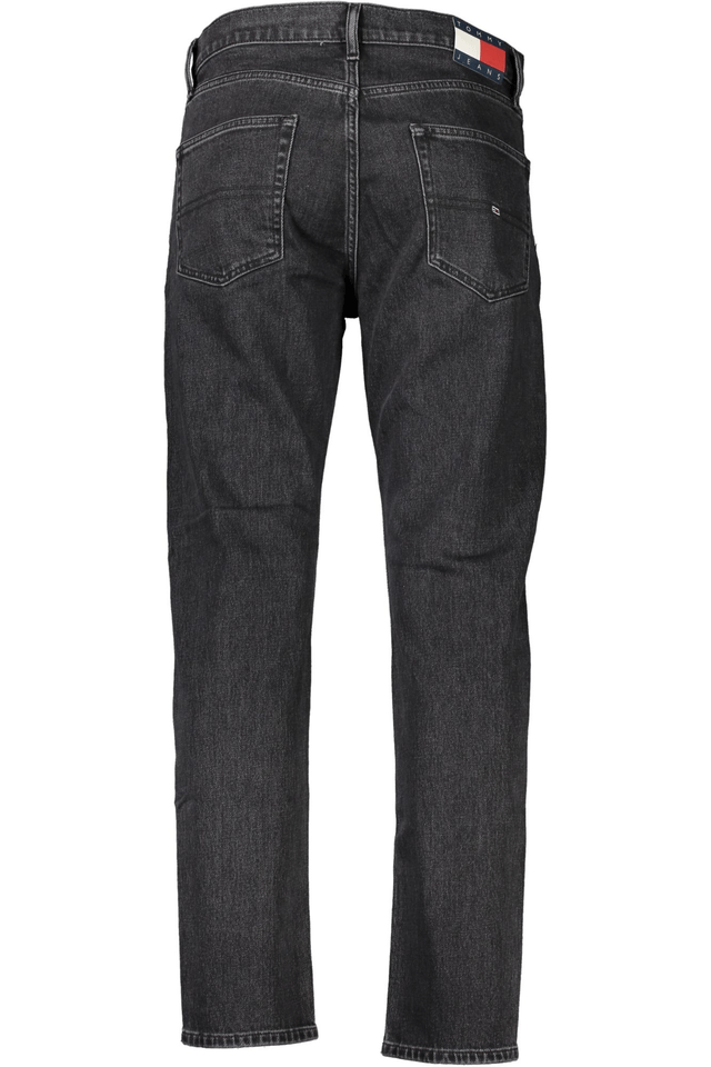 6986TOMMY HILFIGER JEANS DENIM UOMO NERO