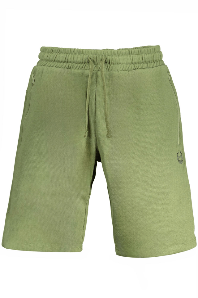 9628GIAN MARCO VENTURI PANTALONE SHORT UOMO VERDE