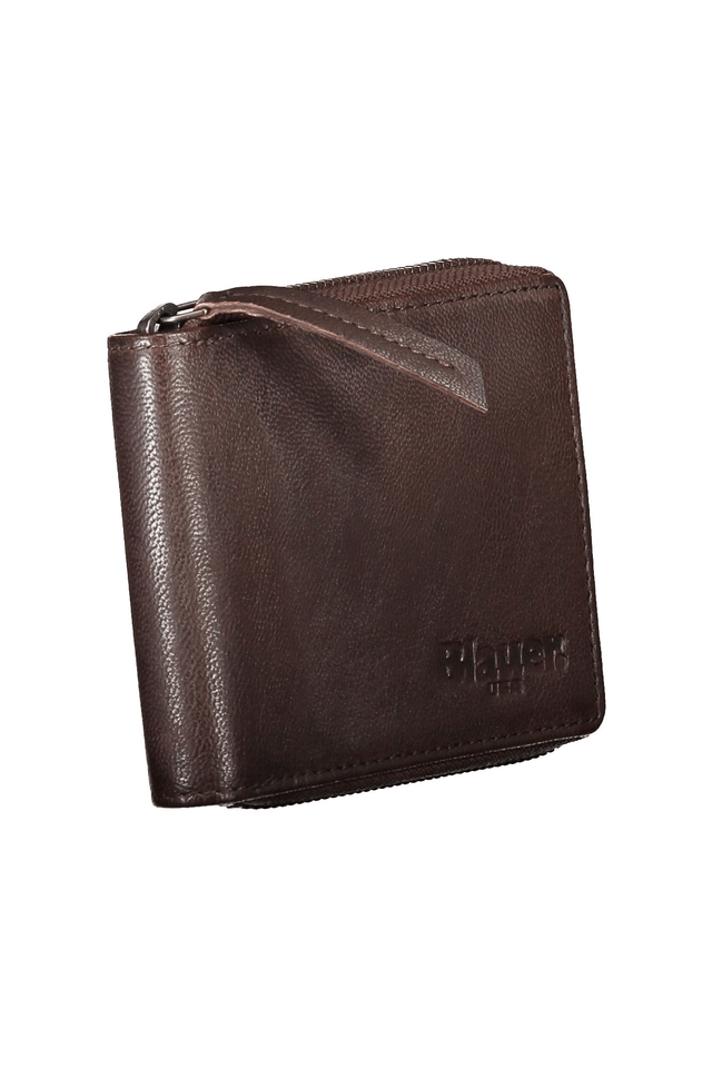7242BLAUER PORTAFOGLIO UOMO MARRONE