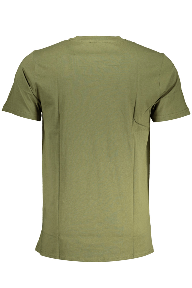 7849CAVALLI CLASS T-SHIRT MANICHE CORTE UOMO VERDE