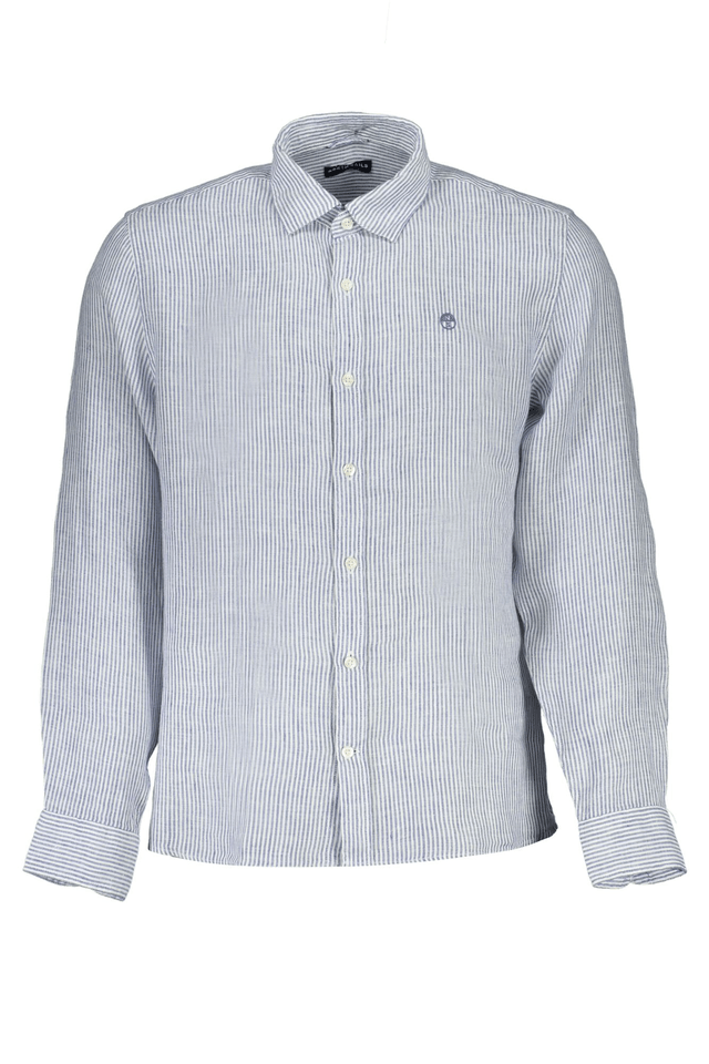 8599NORTH SAILS CAMICIA MANICHE LUNGHE UOMO BLU