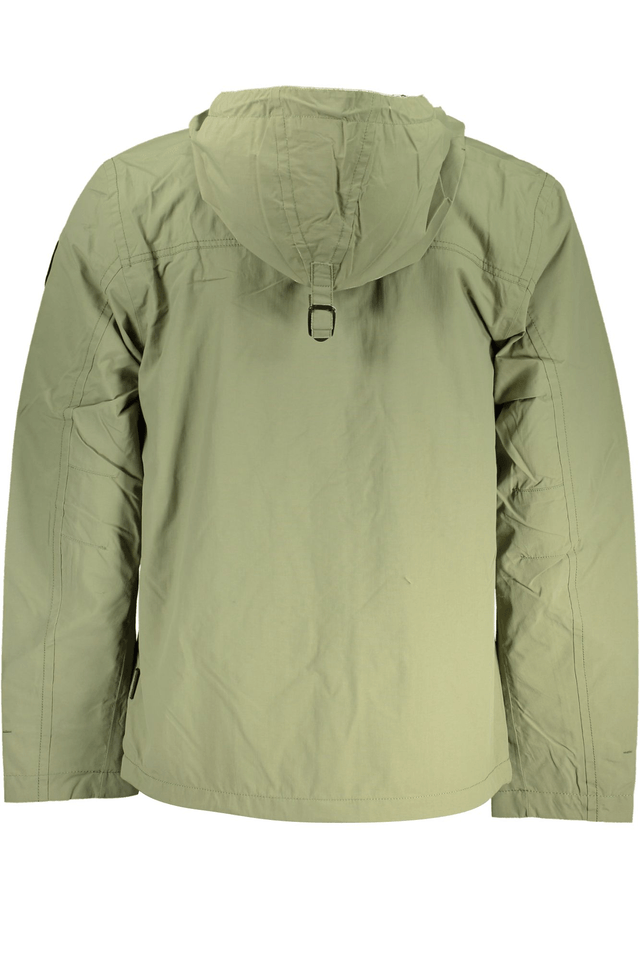 7689NAPAPIJRI GIACCA SPORTIVA UOMO VERDE
